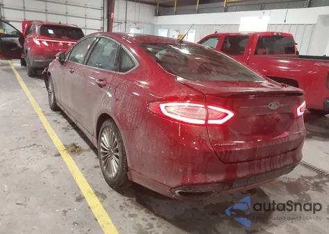 2013 Ford Fusion Titanium из США, поврежденный, VIN 3FA6P0D97DR214574